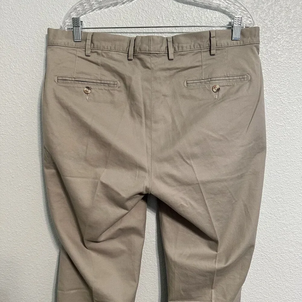 PETER MILLAR Pants Mens Size 36x36 Crown Pilot Flat Front MTN Gray Golf Trouser